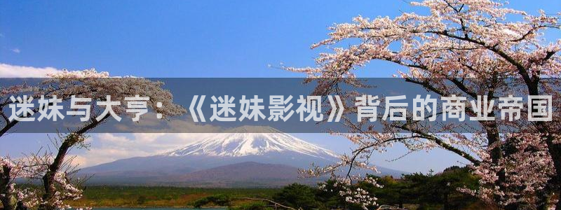 迷妹与大亨：《迷妹影视》背后的商业帝国