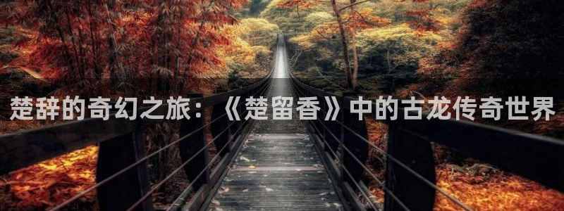 楚辞的奇幻之旅：《楚留香》中的古龙传奇世界